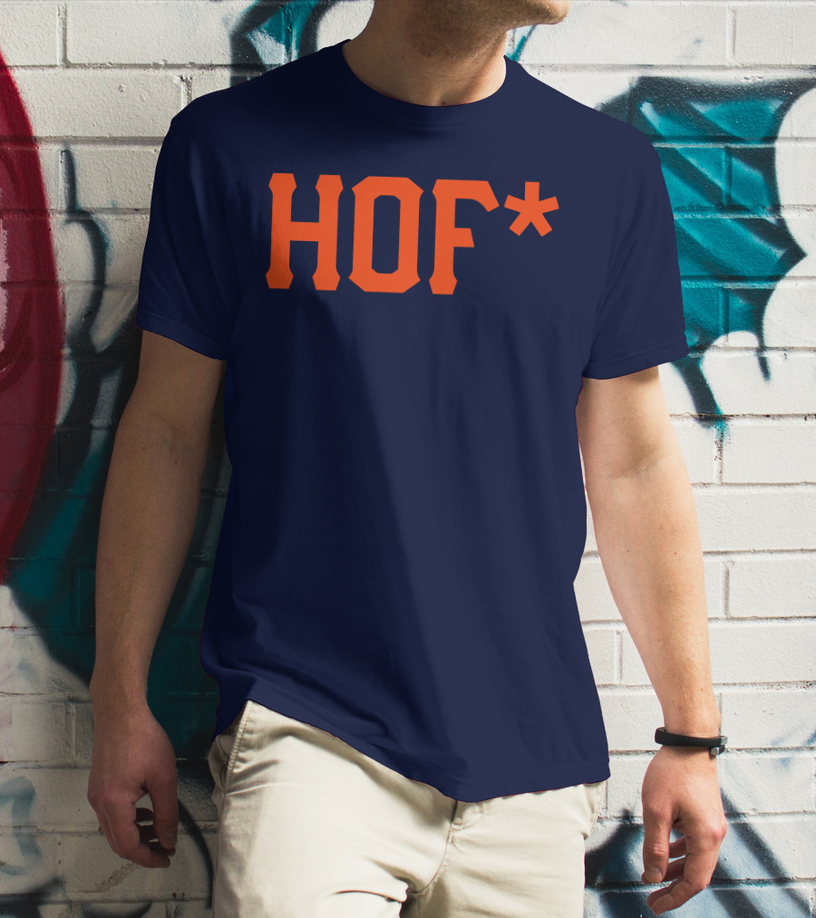 HOF* Navy Orange T-Shirt