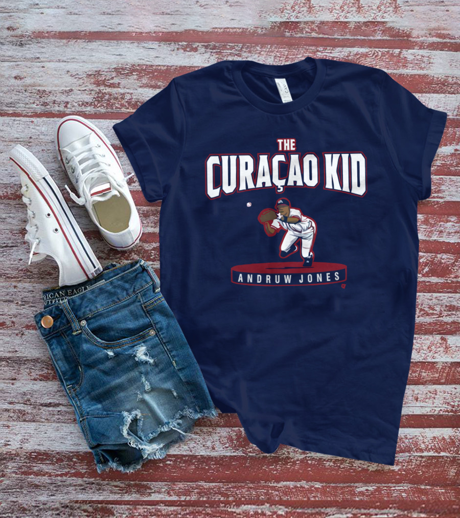The Curaçao Kid Andruw Jones Baseball Player T-Shirt