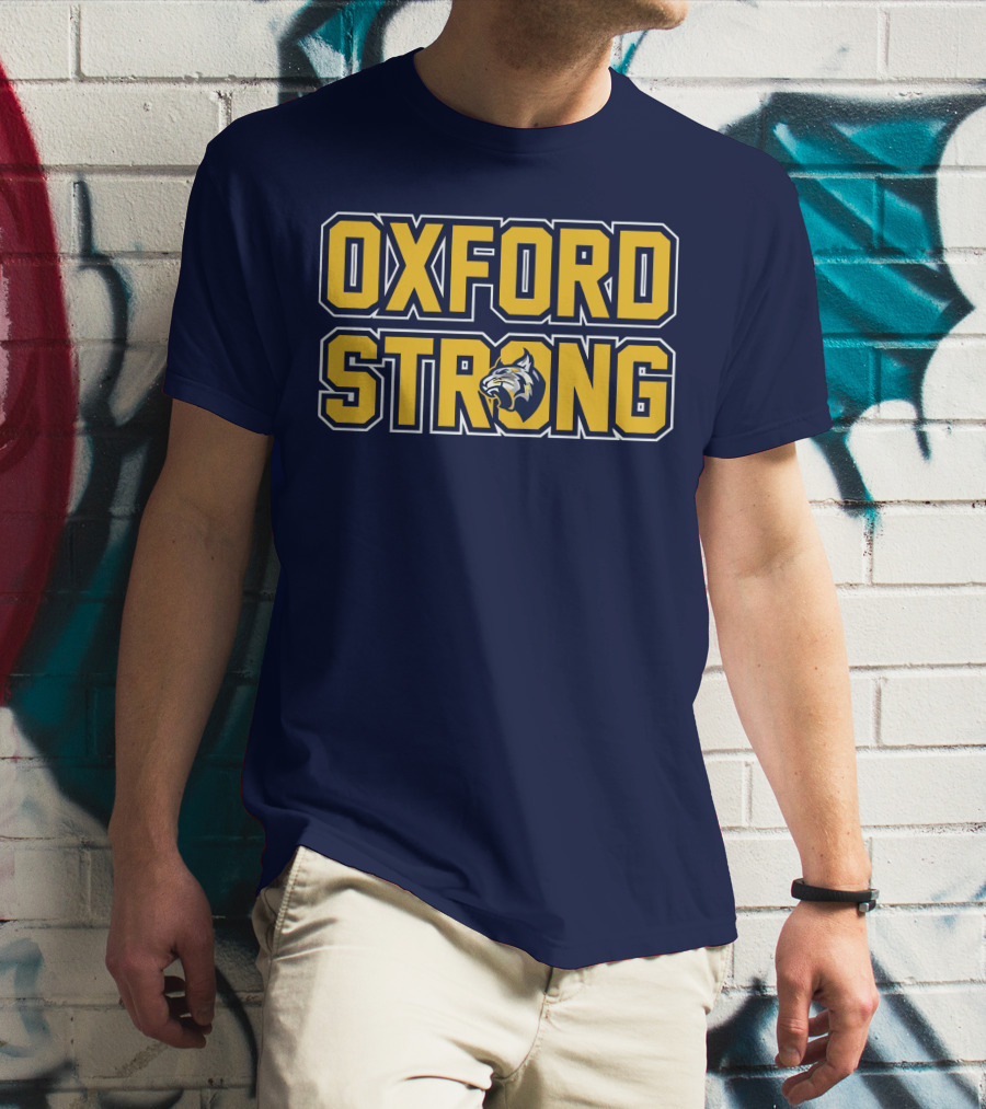 Oxford Strong Wildcats Mascot T-Shirt