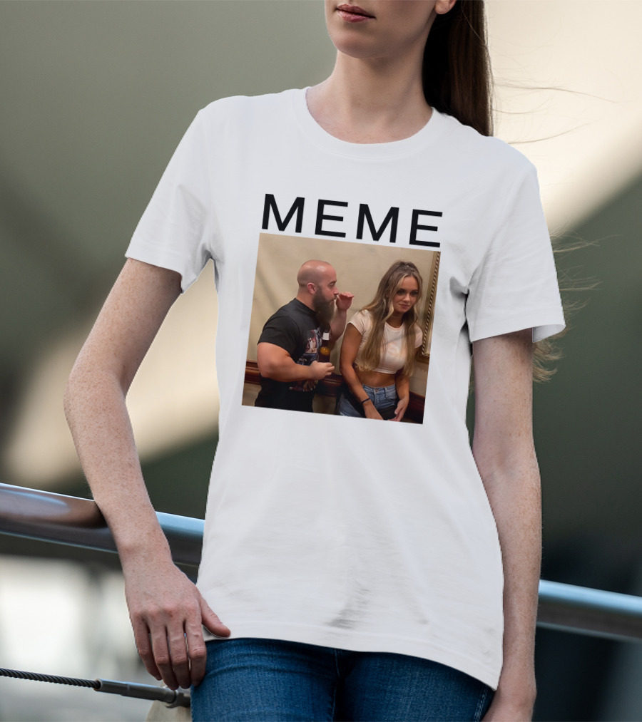 MEME John Silver Bottle Bearded Conversation T-Shirt