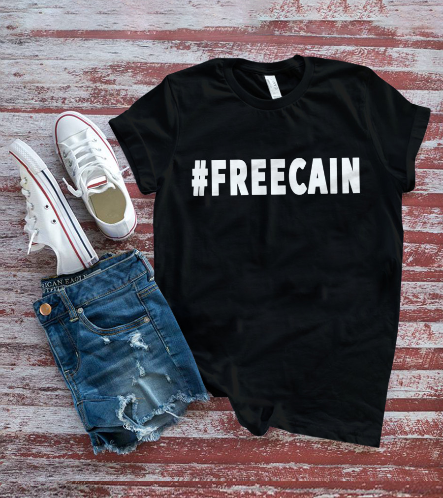 FreeCain Text T-Shirt