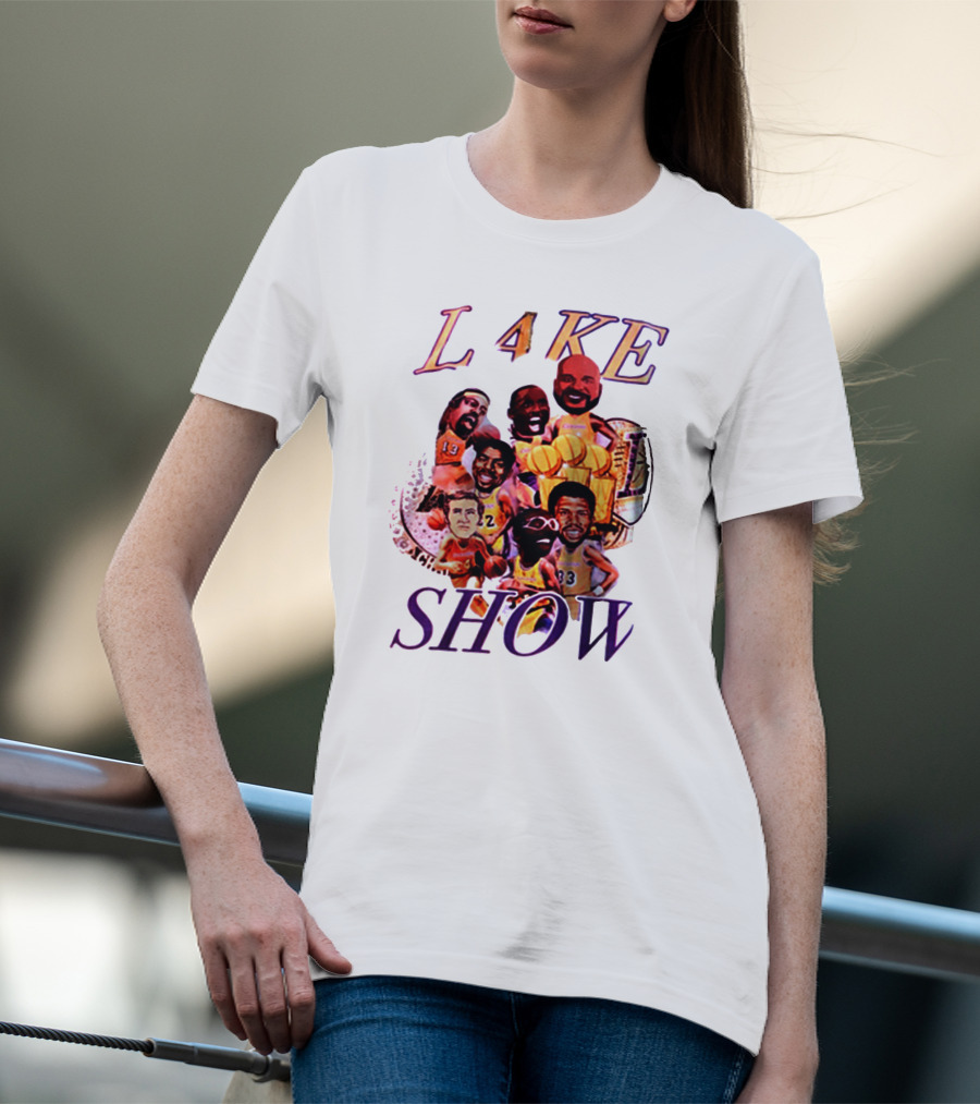 L4KE SHOW LeBron James Laker Legends T-Shirt