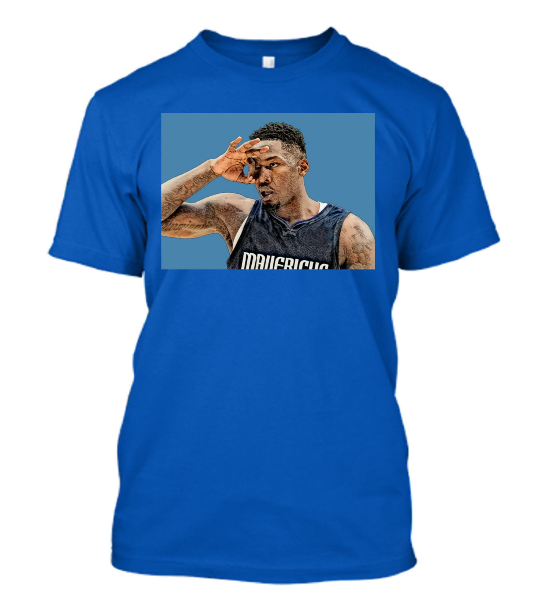 Dorian DFS Mavericks Basketball Player Gesture T-Shirt