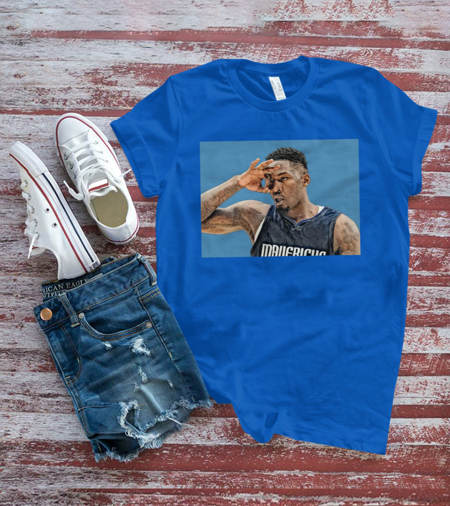 Dorian DFS Mavericks Basketball Player Gesture T-Shirt
