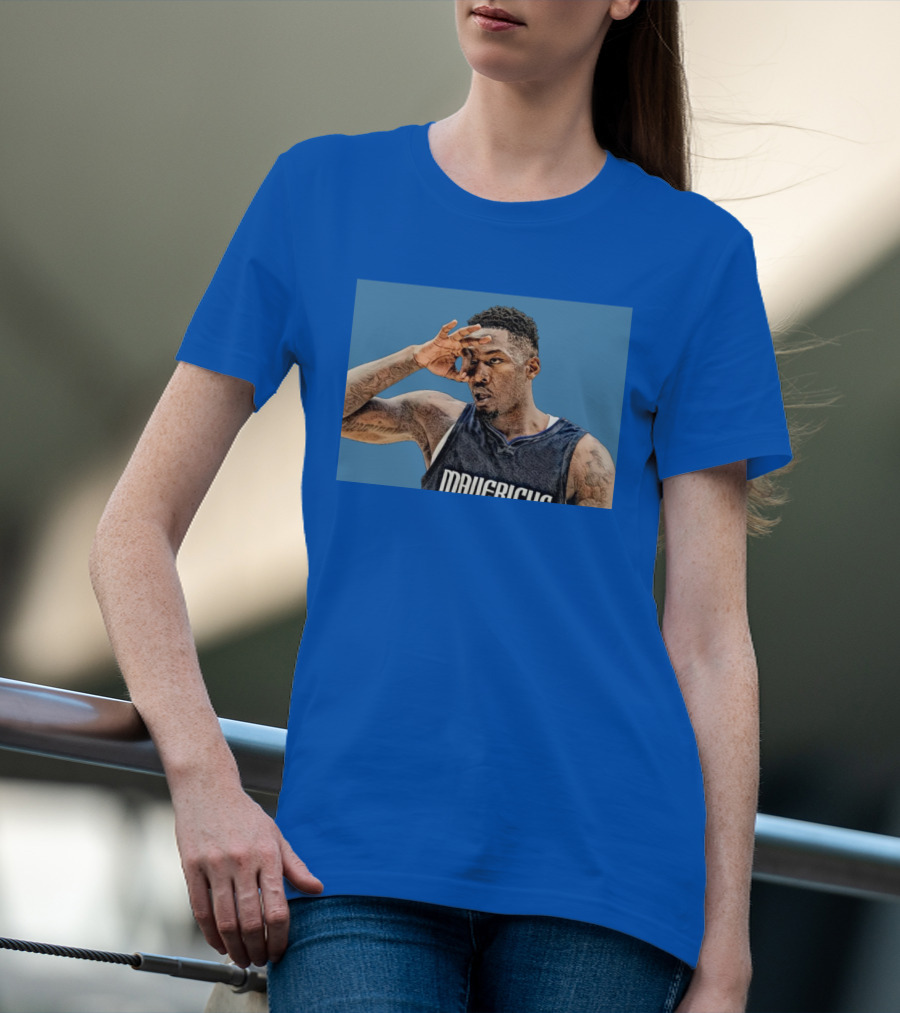 Dorian DFS Mavericks Basketball Player Gesture T-Shirt