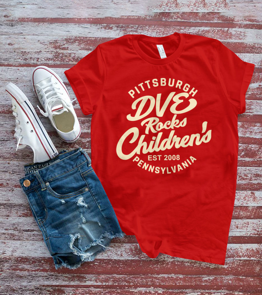 Pittsburgh DVE Rocks Children's Est 2008 Pennsylvania T-Shirt