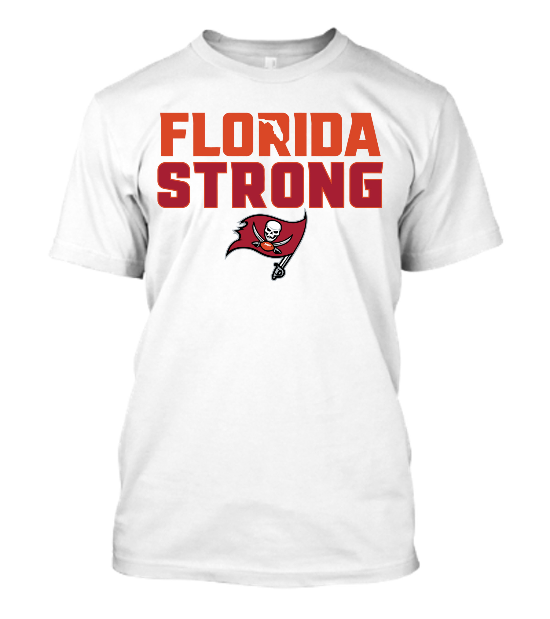Florida Strong Buccaneers Logo Elements T-Shirt