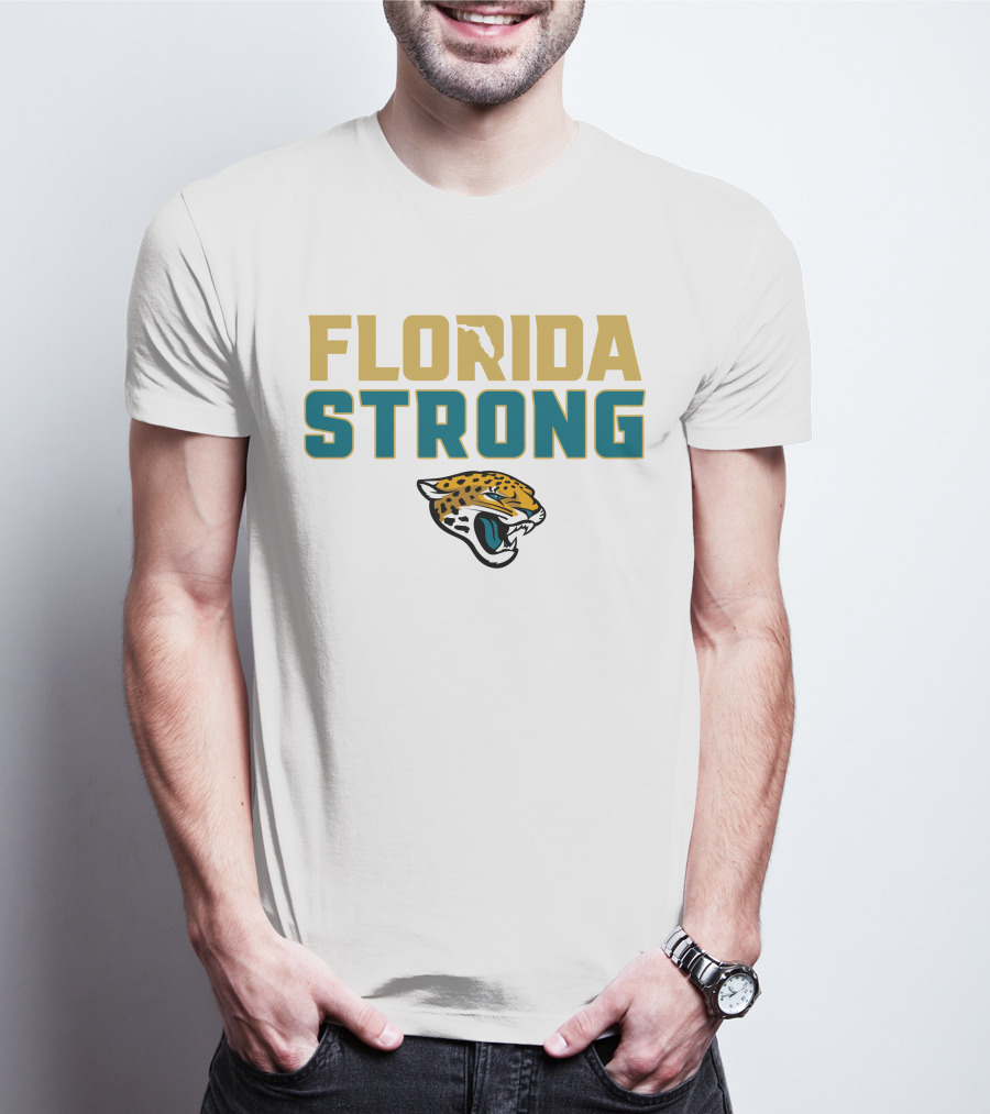 Florida Strong Jacksonville Jaguars Fan Gear T-Shirt