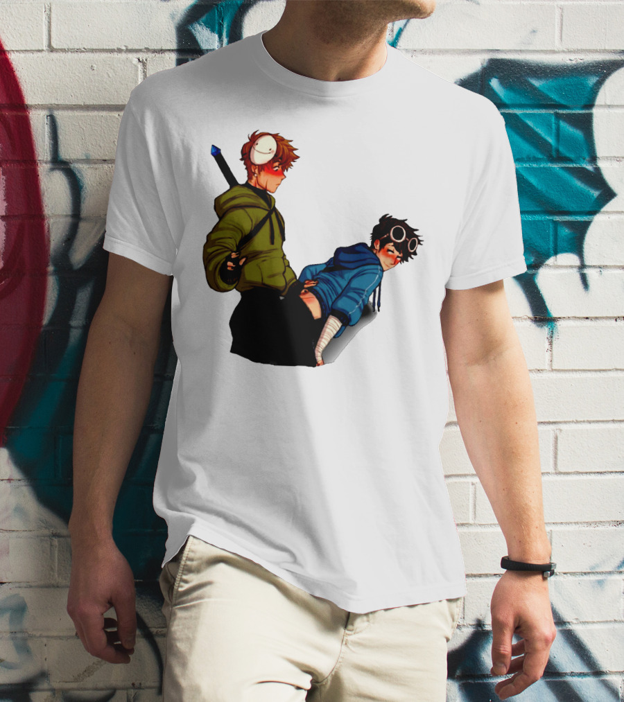 DreamNotFound Fanart Characters Fantasy Hoodie Sword Virtual Goggles T-Shirt