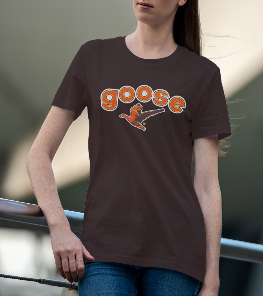 Goose Padres Brown And Orange T-Shirt