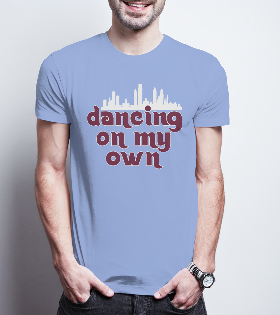 Phillies Dancing On My Own City Skyline T-Shirt