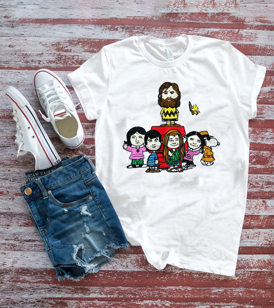Charlie Manson And Spooky Peanuts T-Shirt