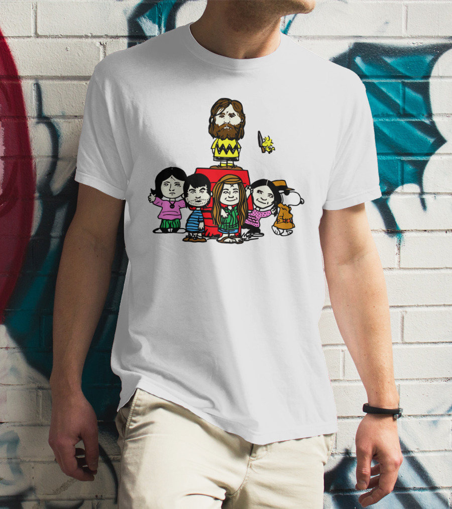 Charlie Manson And Spooky Peanuts T-Shirt