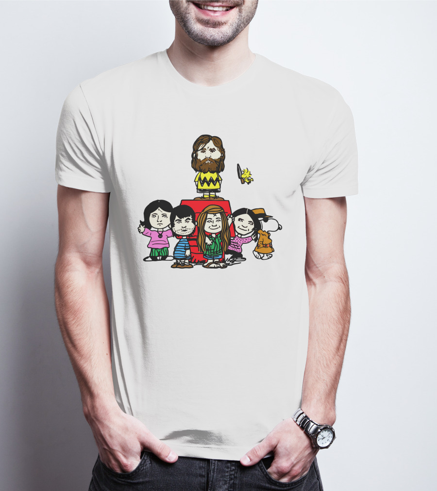 Charlie Manson And Spooky Peanuts T-Shirt