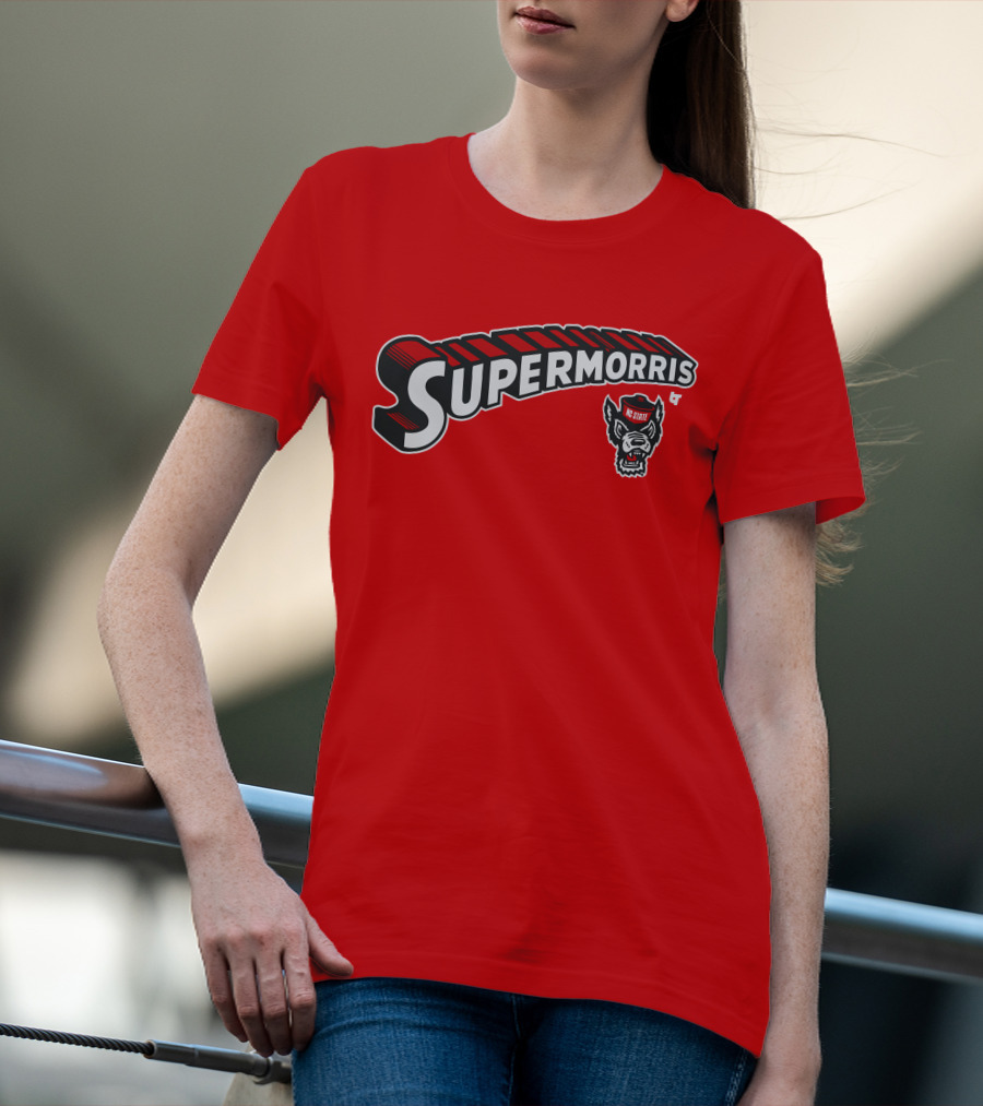 NC State Football Supermorris Wolfpack T-Shirt
