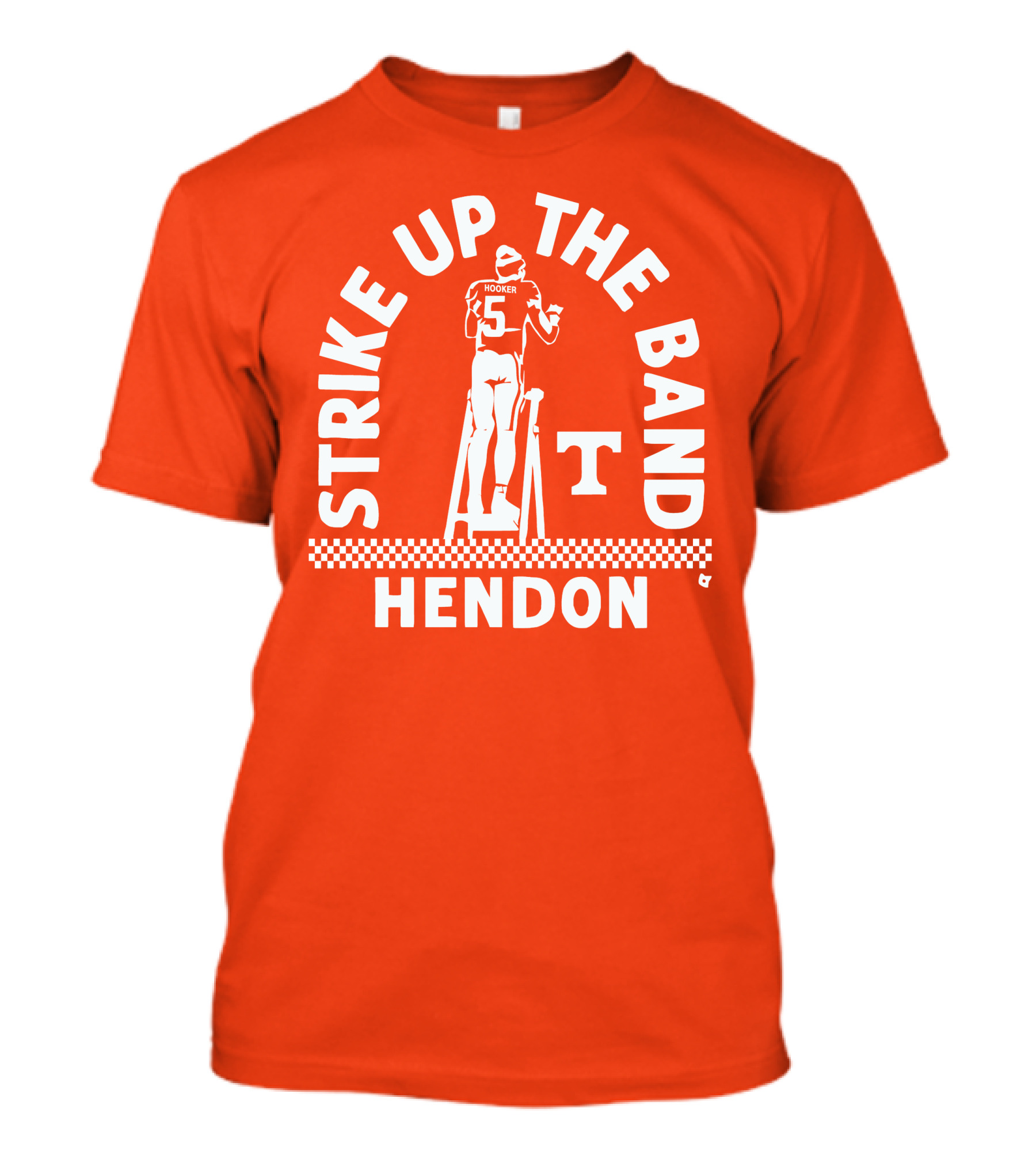 Tennessee Football Strike Up The Band Hendon Hooker T-Shirt