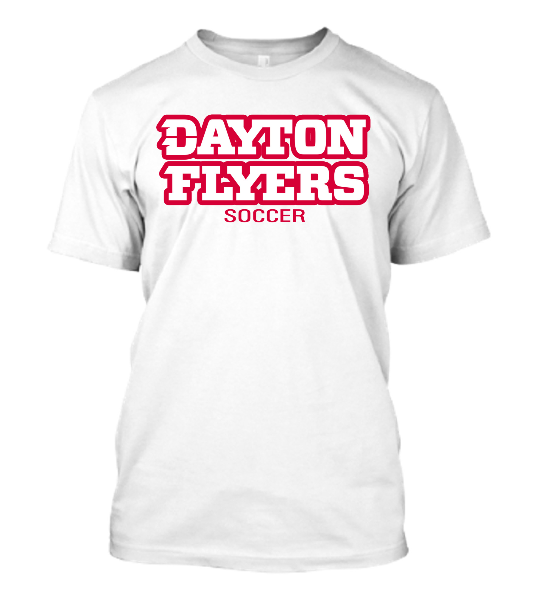 Dayton Flyers Soccer Team Spirit T-Shirt