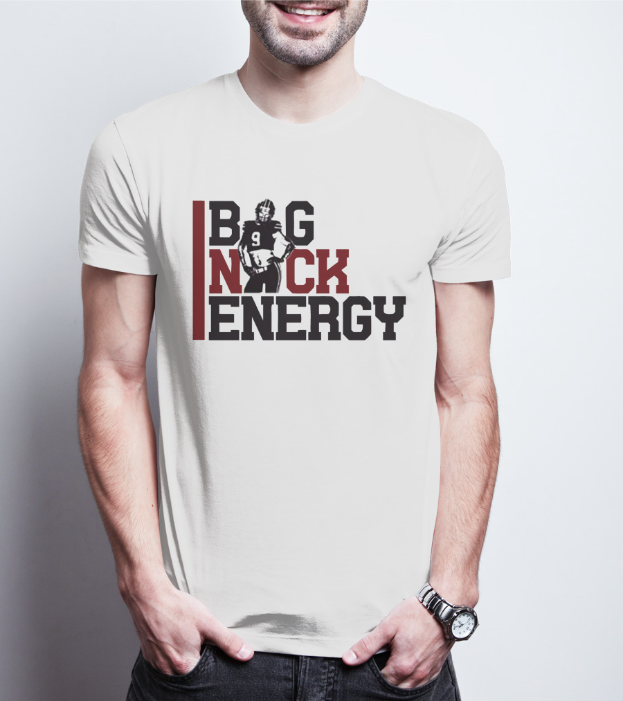 Big Nick Energy Nick Muse Football Number 9 Player T-Shirt