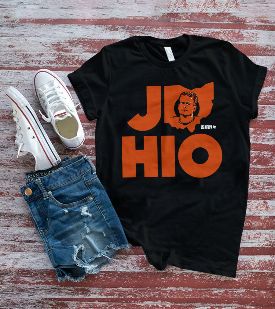 Joe Burrow JoHio NFLPA Browns Ohio T-Shirt