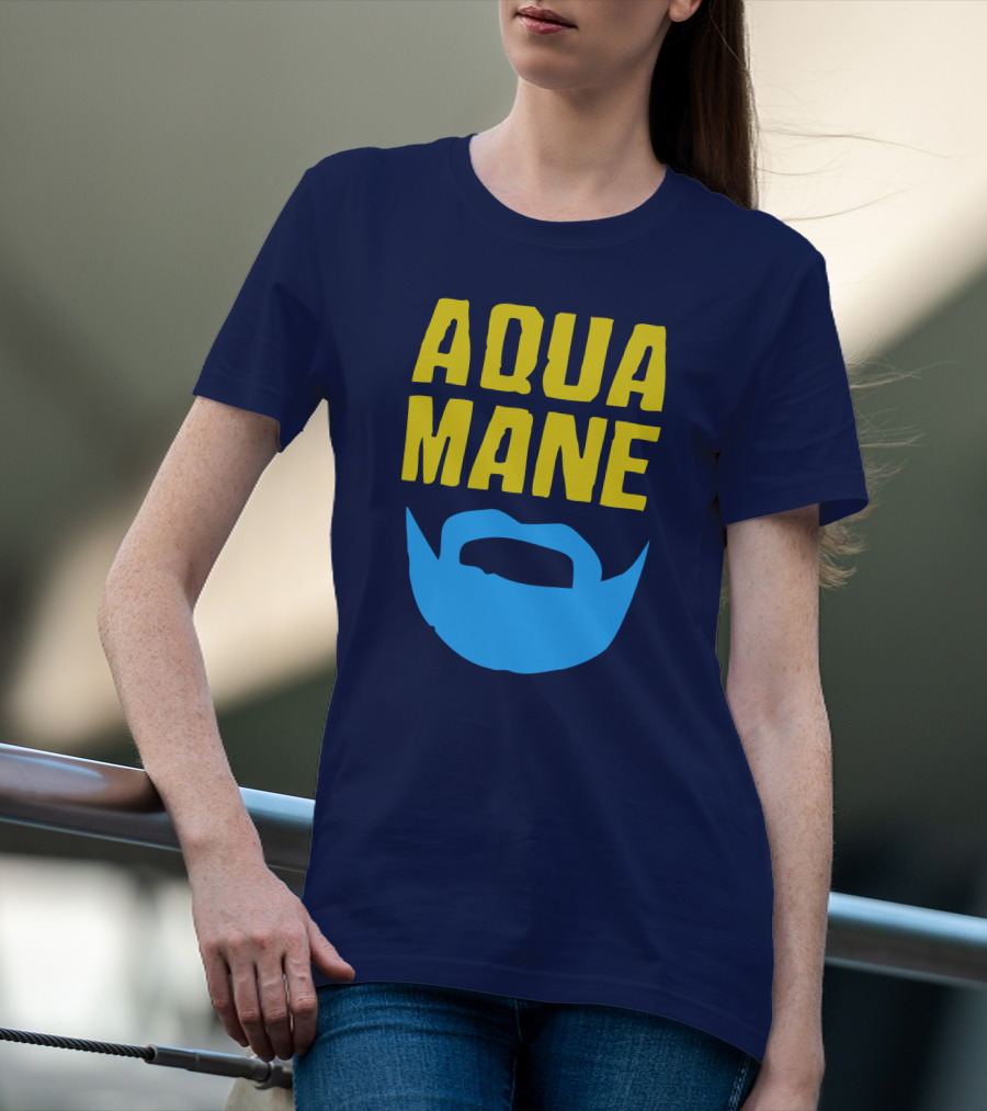 Aqua Mane Steven Adams Beard T-Shirt