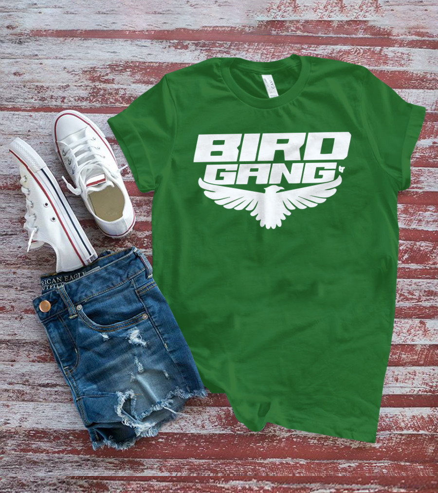Bird Gang Eagles Wing Emblem T-Shirt