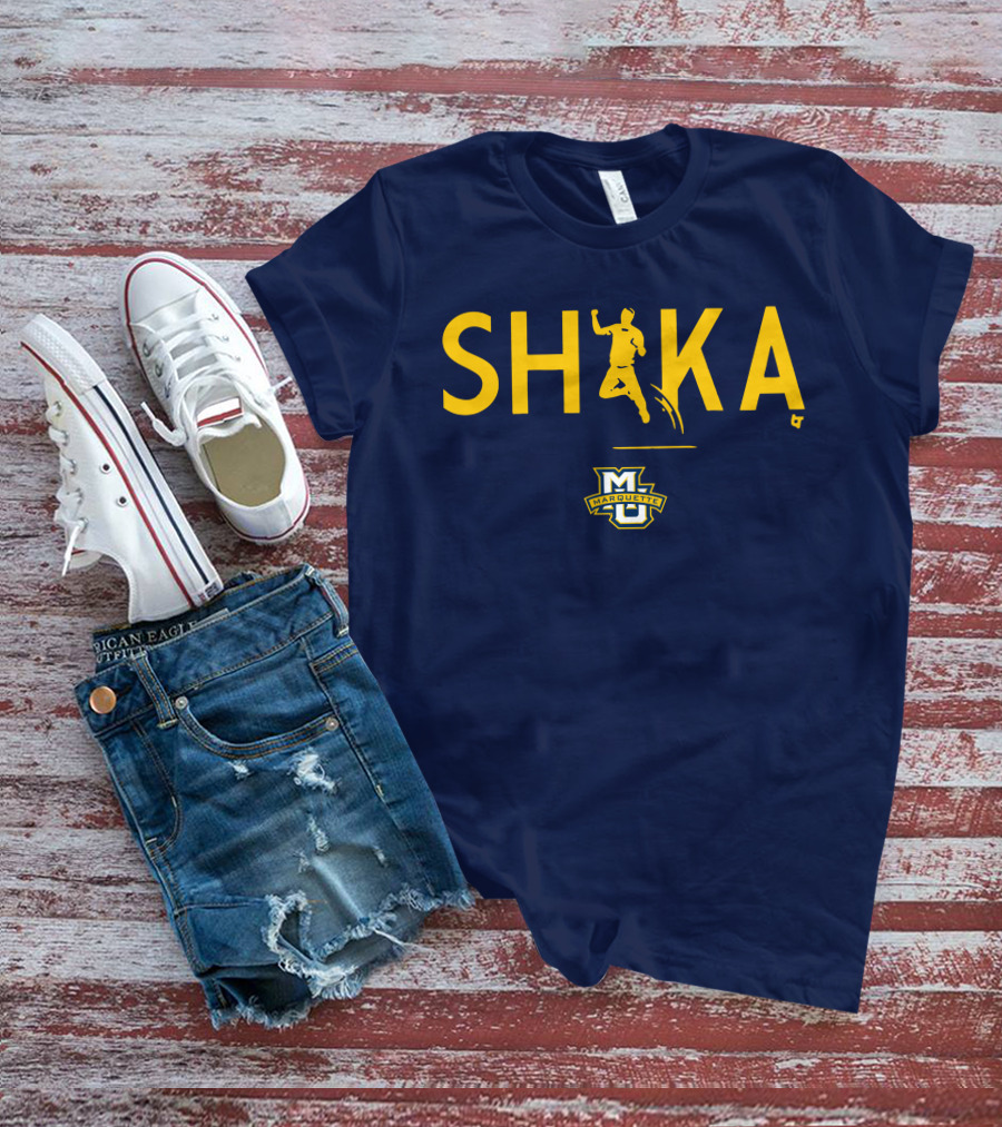 Marquette Basketball Shaka MU T-Shirt
