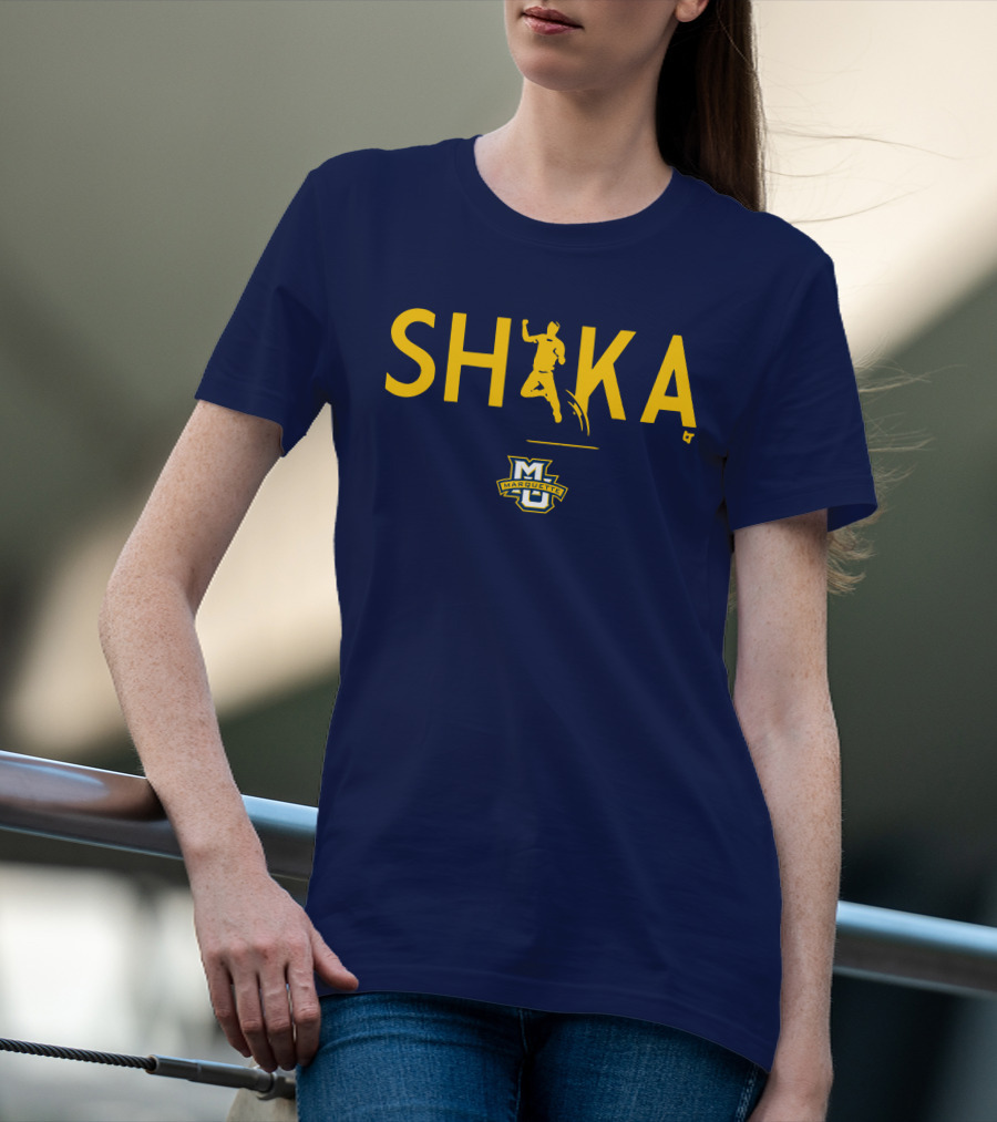 Marquette Basketball Shaka MU T-Shirt