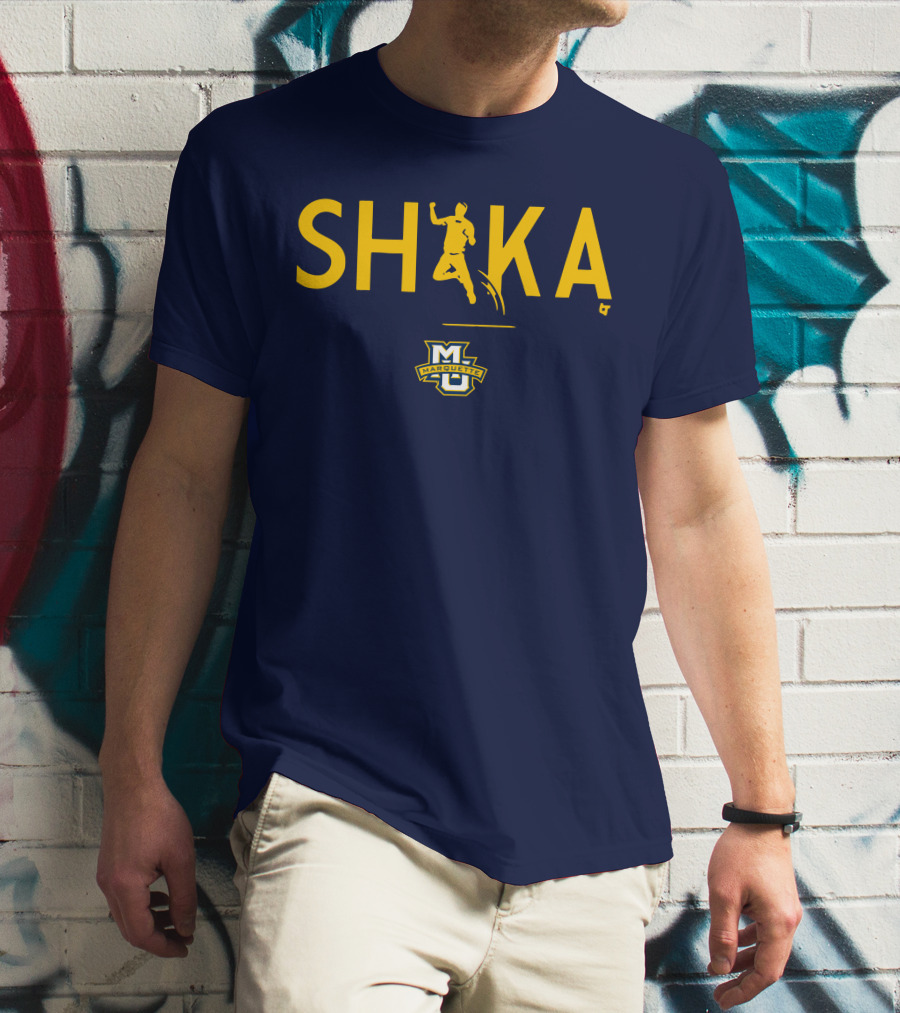 Marquette Basketball Shaka MU T-Shirt