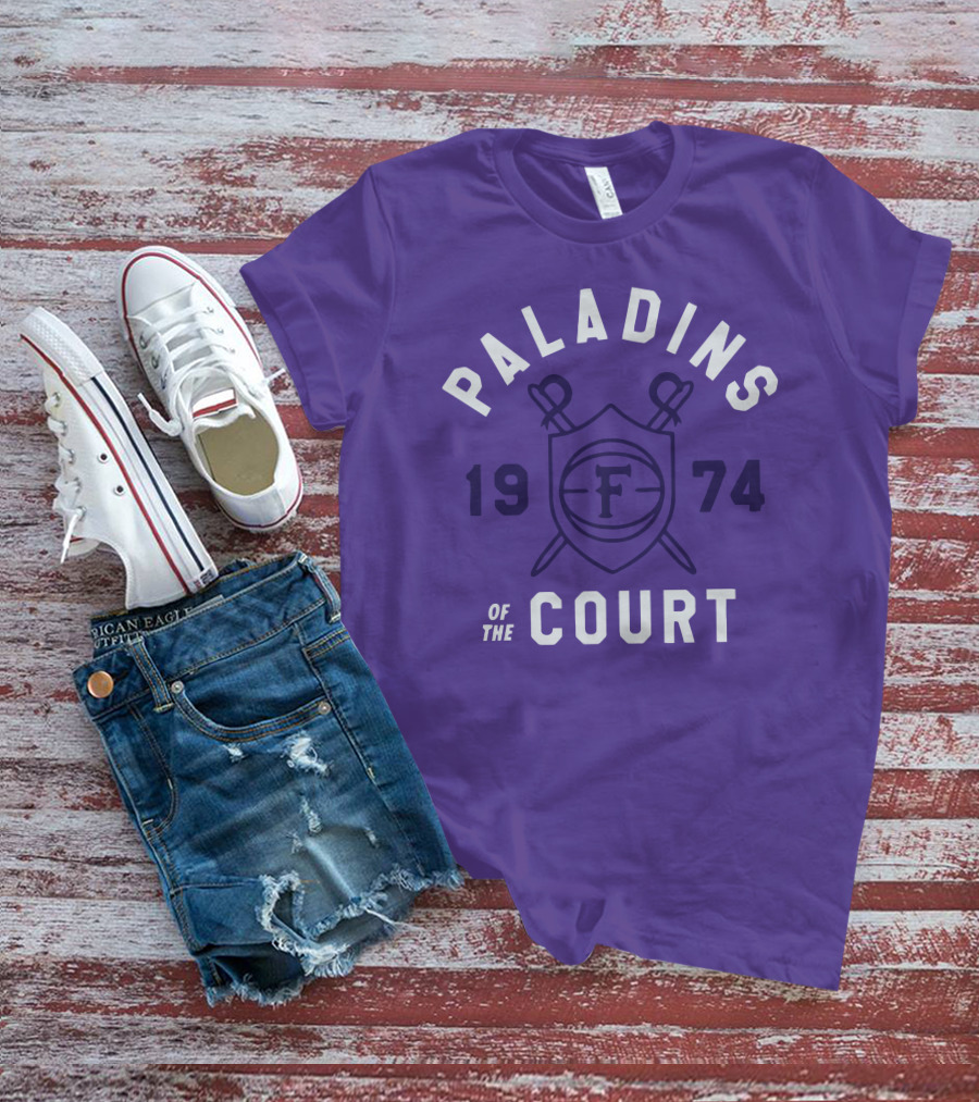Paladins Of The Court 1974 F Shield Emblem T-Shirt
