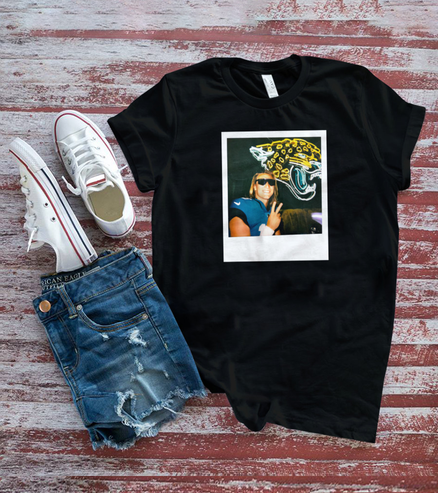 Trevor Lawrence Steezy Trev Jacksonville Jaguars Profile Picture T-Shirt