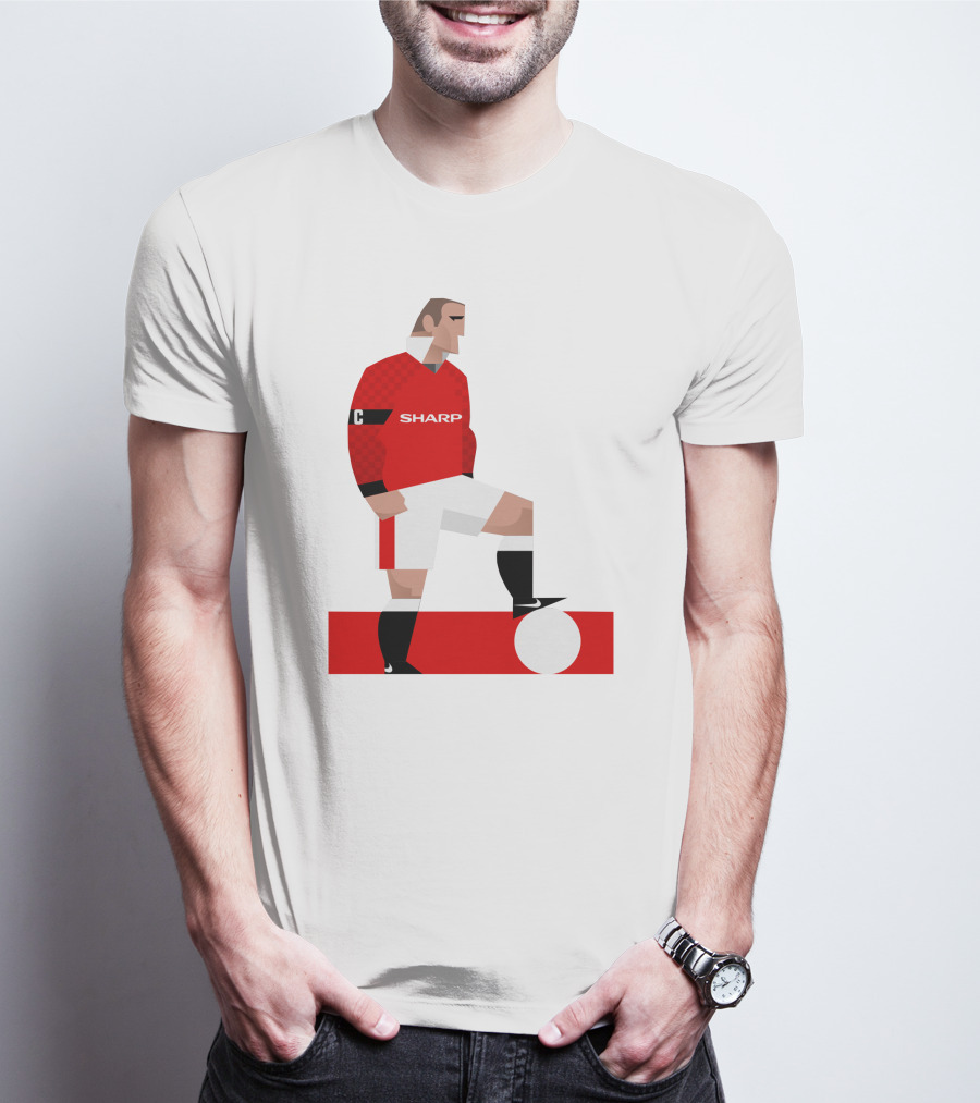 Stanley Chow Eric Sharp Captain Soccer Player T-Shirt