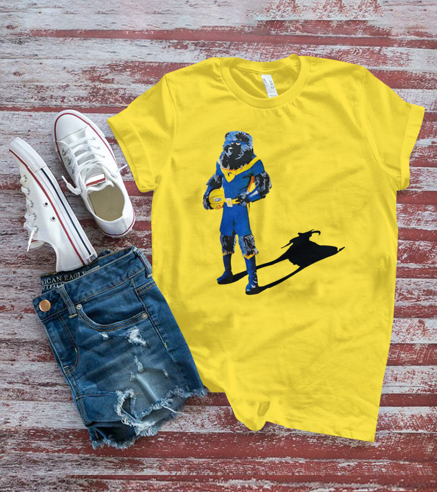 Memphis Grizzlies Basketball GOAT With Superhero Bear And Goat Shadow T-Shirt