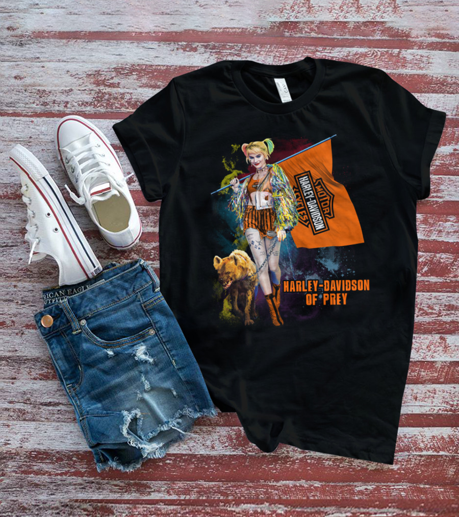 Harley Davidson Of Prey Cycle Fest Harley Quinn T-Shirt