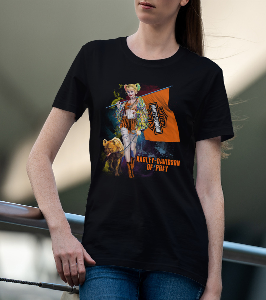 Harley Davidson Of Prey Cycle Fest Harley Quinn T-Shirt