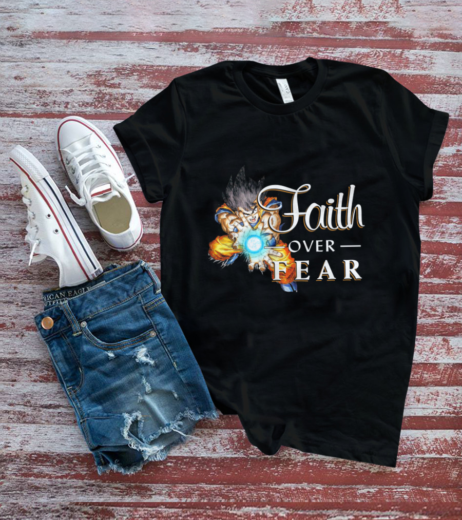 Faith Over Fear GK Dragon Energy Power_ball T-Shirt
