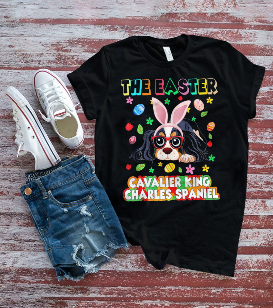 The Easter Cavalier King Charles Spaniel T-Shirt