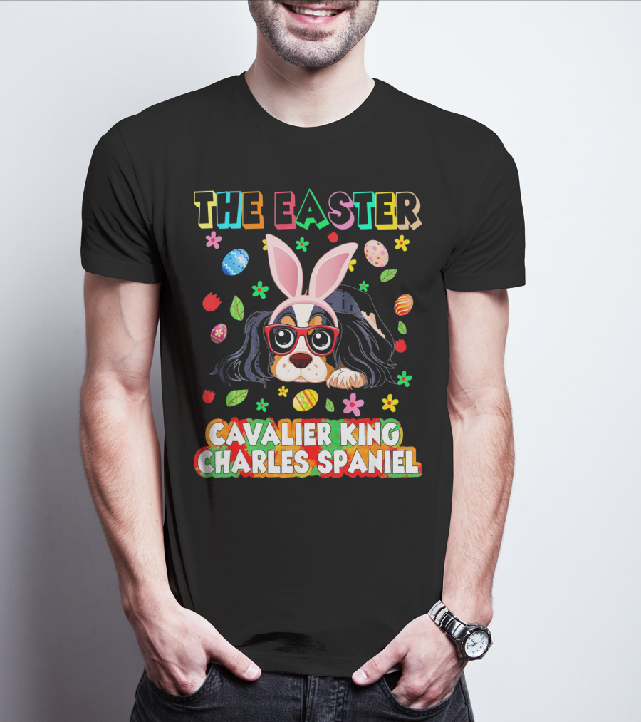 The Easter Cavalier King Charles Spaniel T-Shirt