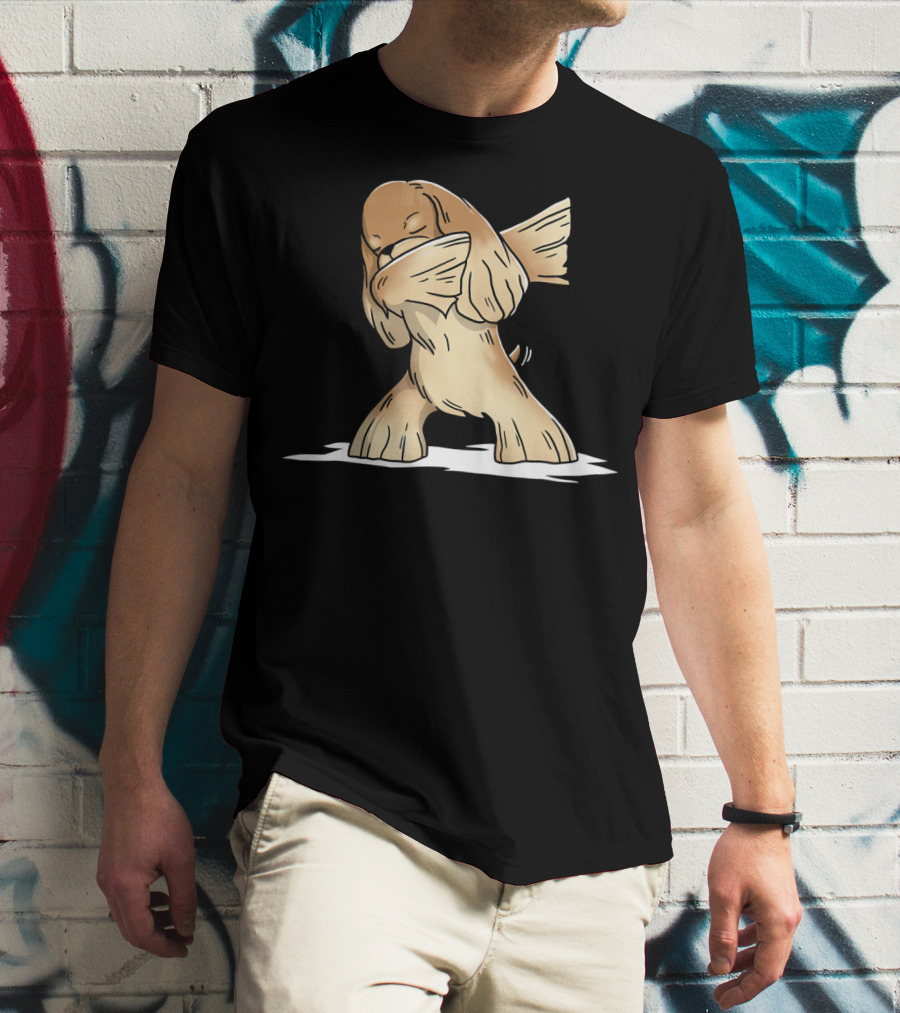 Cocker Spaniel Dabbing Funny Dog Pose T-Shirt