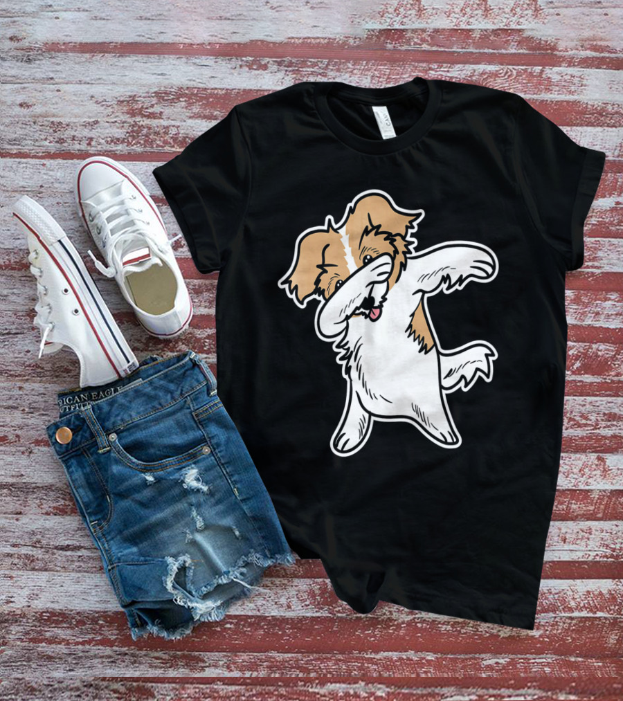 Dabbing Shih Tzu Kids Puppy Dance T-Shirt