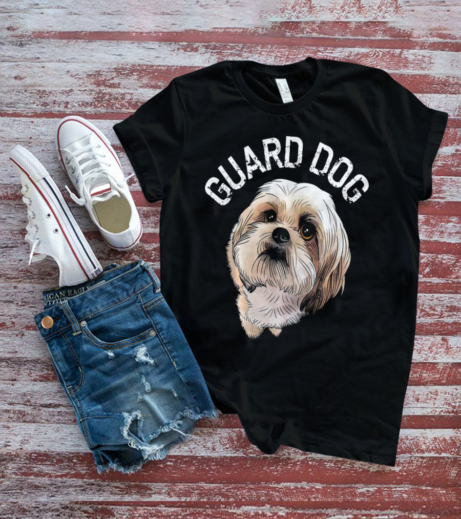 Guard Dog Shih Tzu Women's Birthday Funny T-Shirt