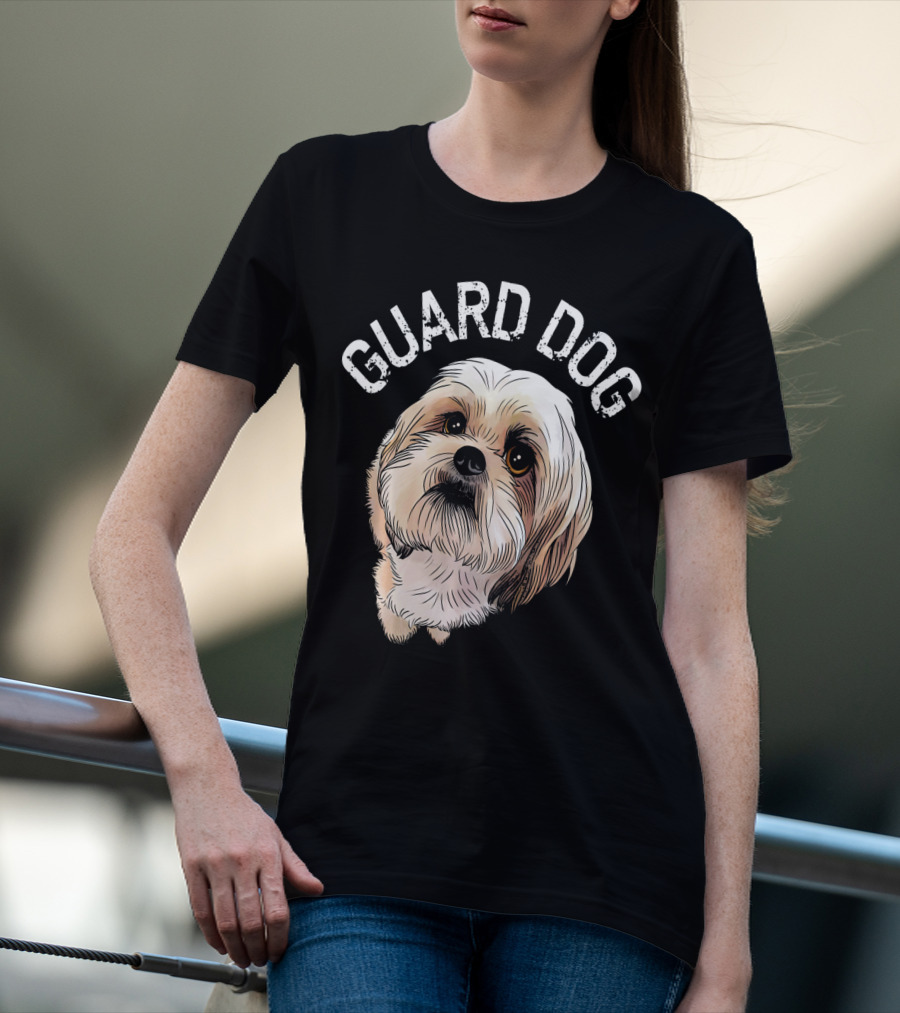 Guard Dog Shih Tzu Women's Birthday Funny T-Shirt