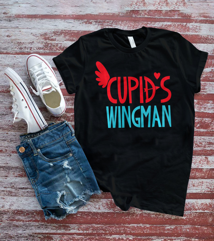 Cupid's Wingman Funny Valentine's Day T-Shirt