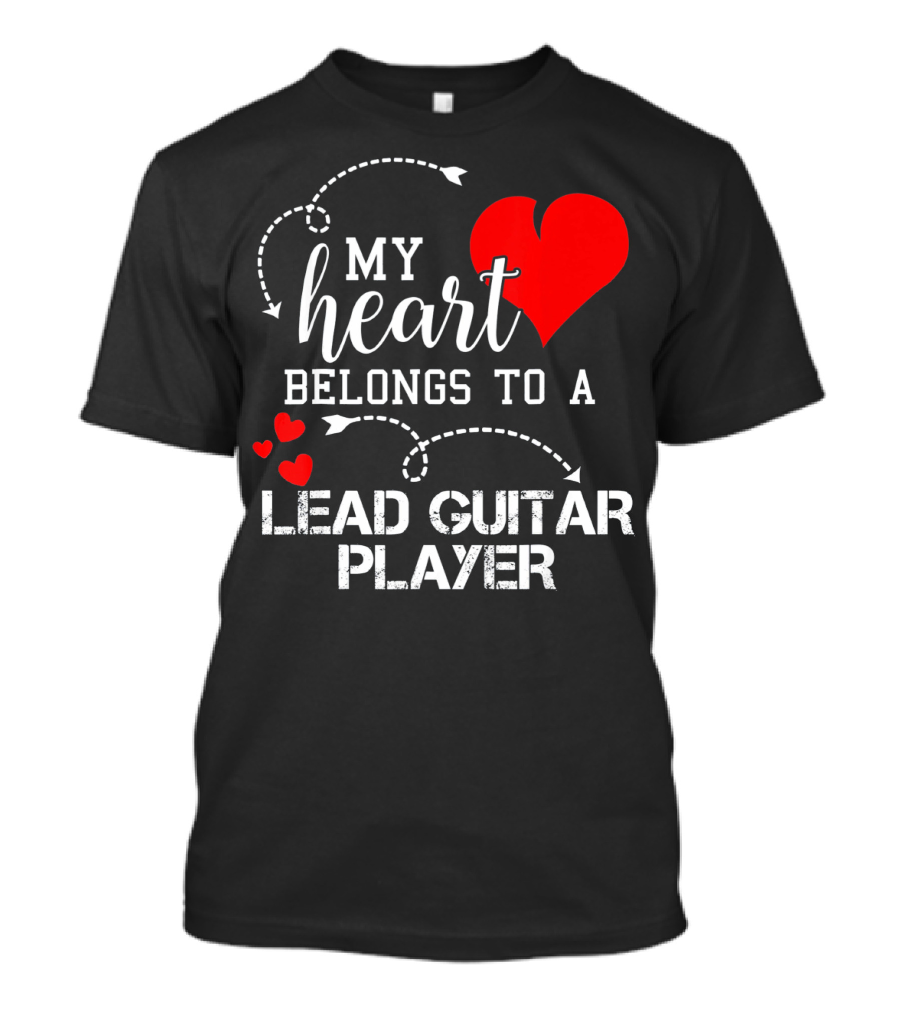My Heart Belongs To A Lead Guitar Player T-Shirt