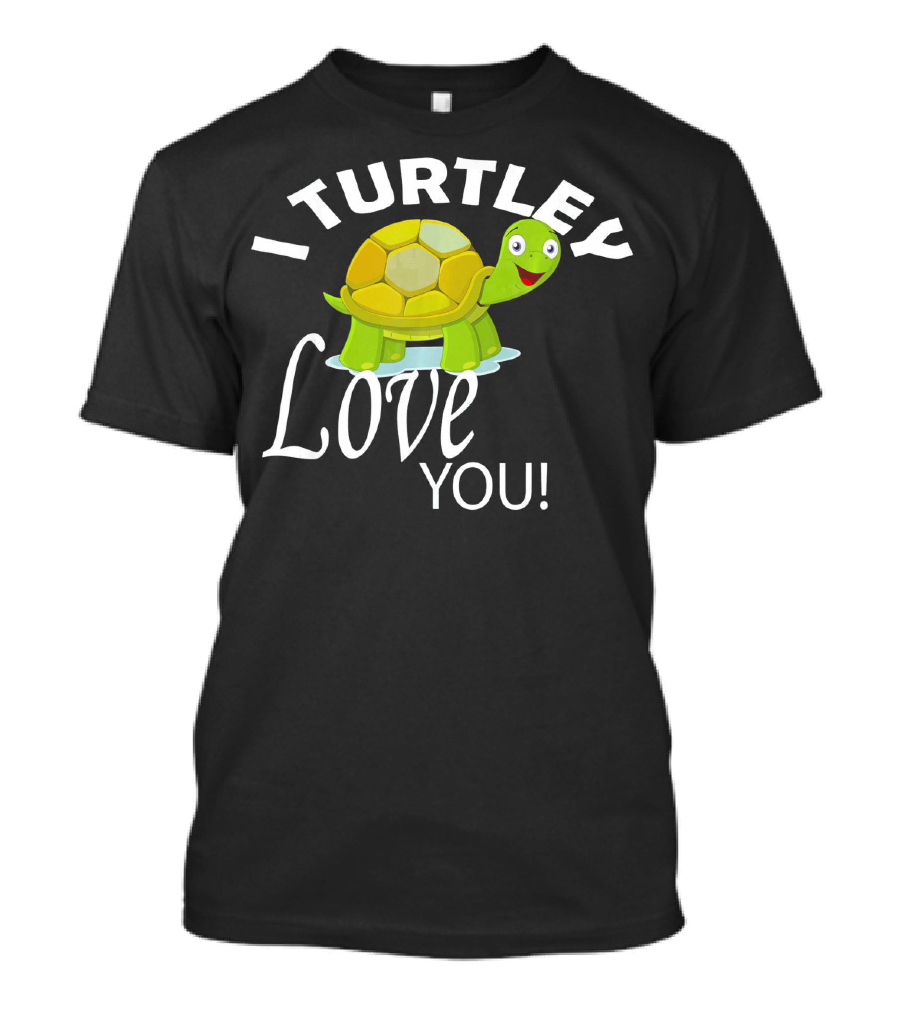 I Turtley Love You Cute Valentine Turtle T-Shirt