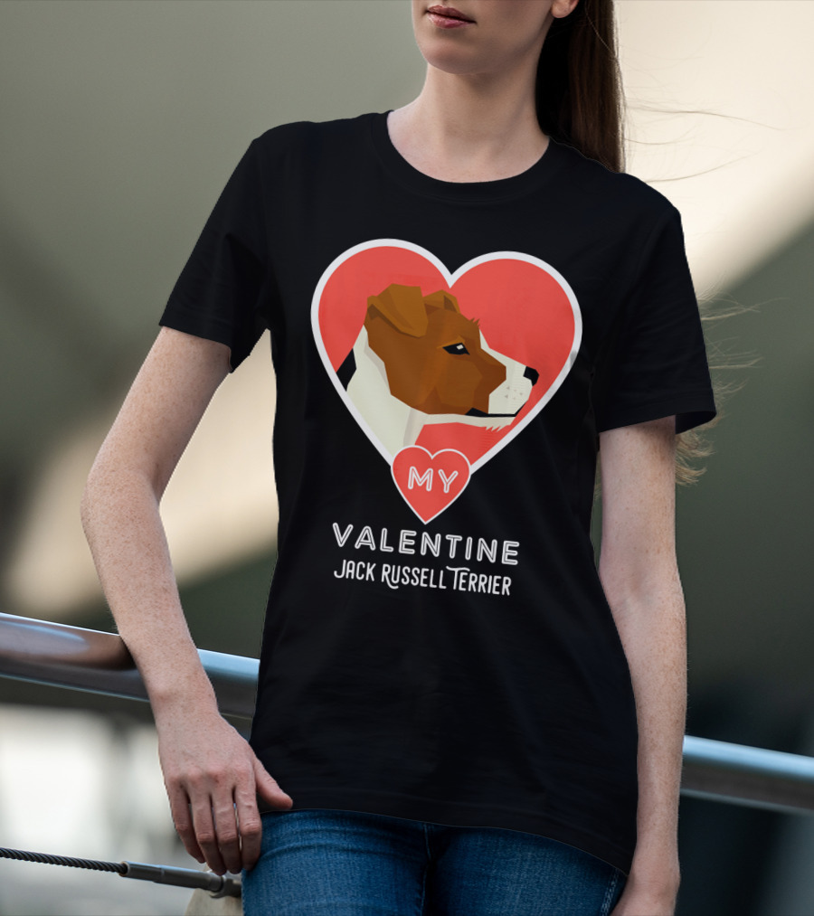My Valentine Jack Russell Terrier T-Shirt