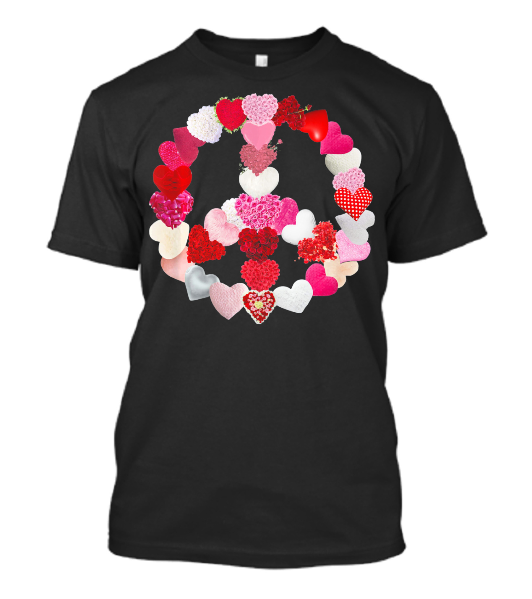 Valentine Heart Peace Sign T-Shirt