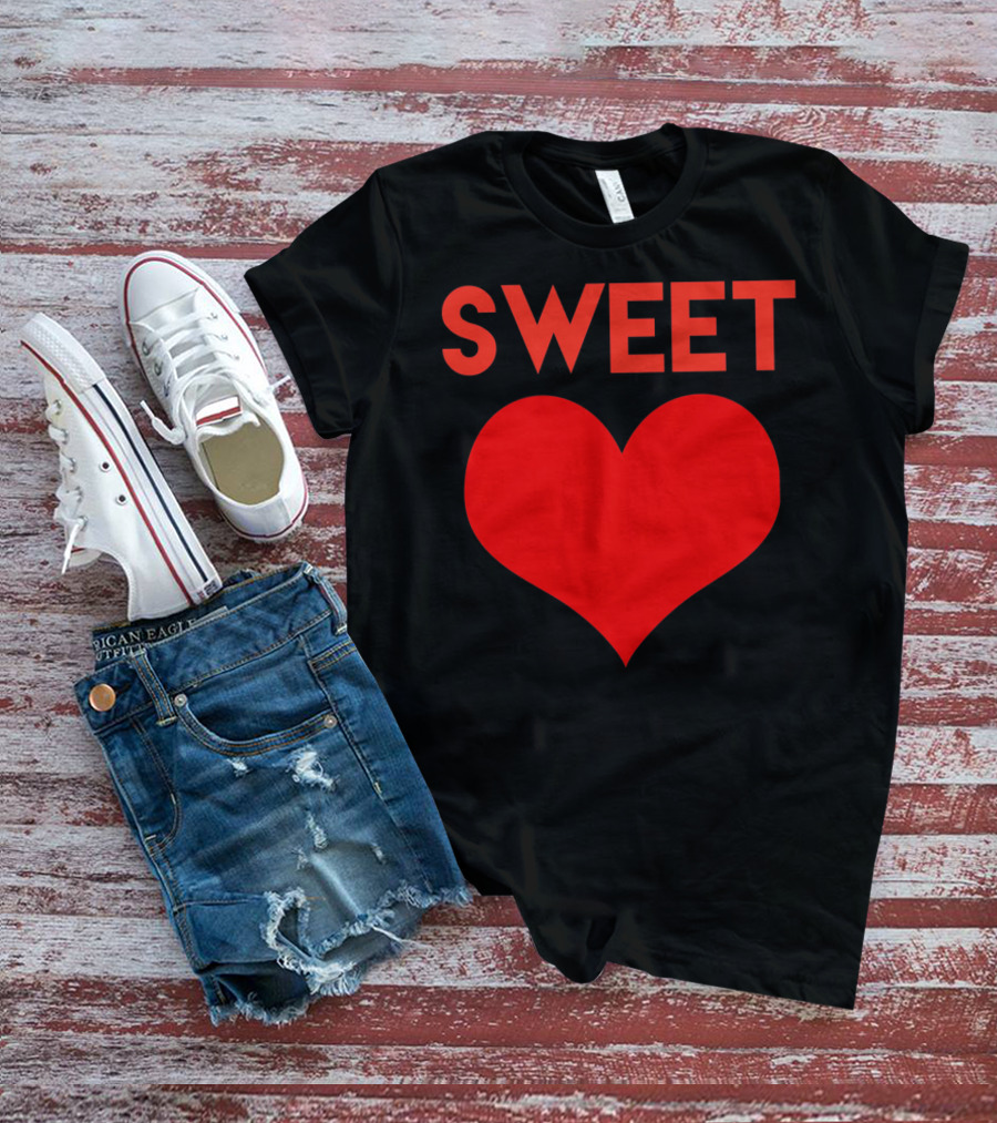 Sweet Heart Cute Funny Valentines Day Love T-Shirt