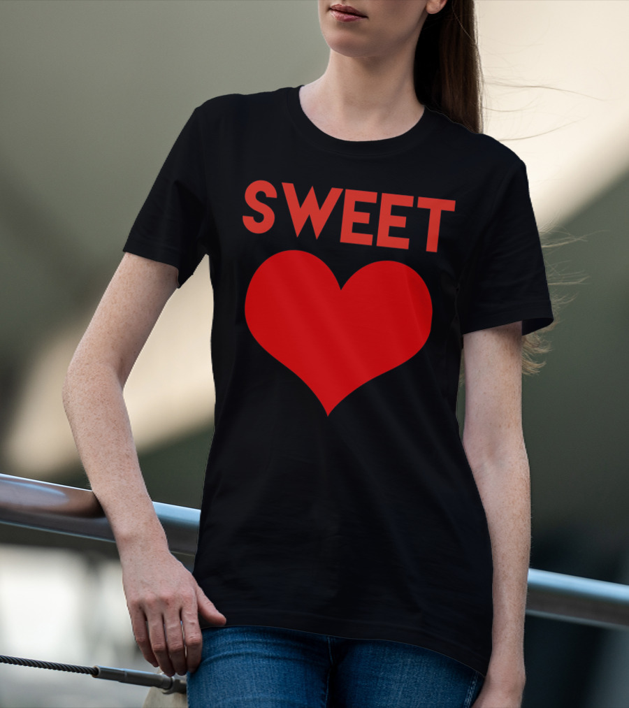 Sweet Heart Cute Funny Valentines Day Love T-Shirt