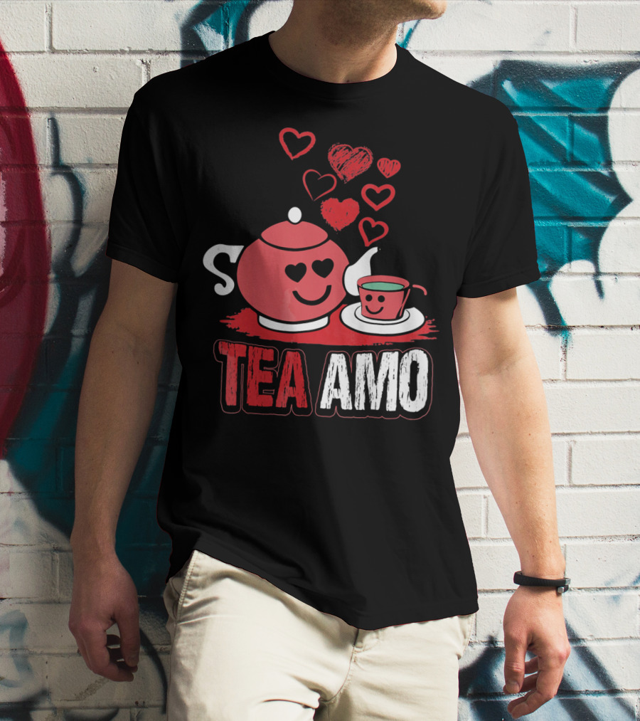 Tea Amo Truth Tea Sis Sommelier Valentines Day T-Shirt