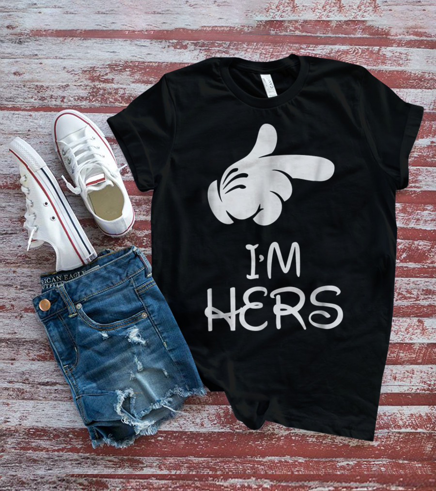 I'm Hers Funny Couple Valentine's Day Mens T-Shirt